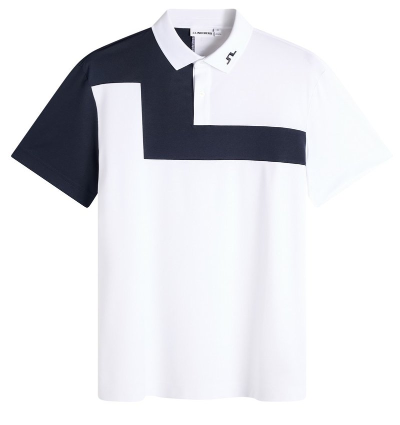 J.Lindeberg Rody pánske polo, biele
