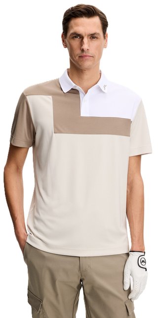J.Lindeberg Rody pánske polo, moonbeam