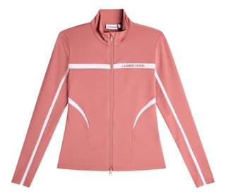 J.Lindeberg Janice Mid Layer dámska mikina, withered rose