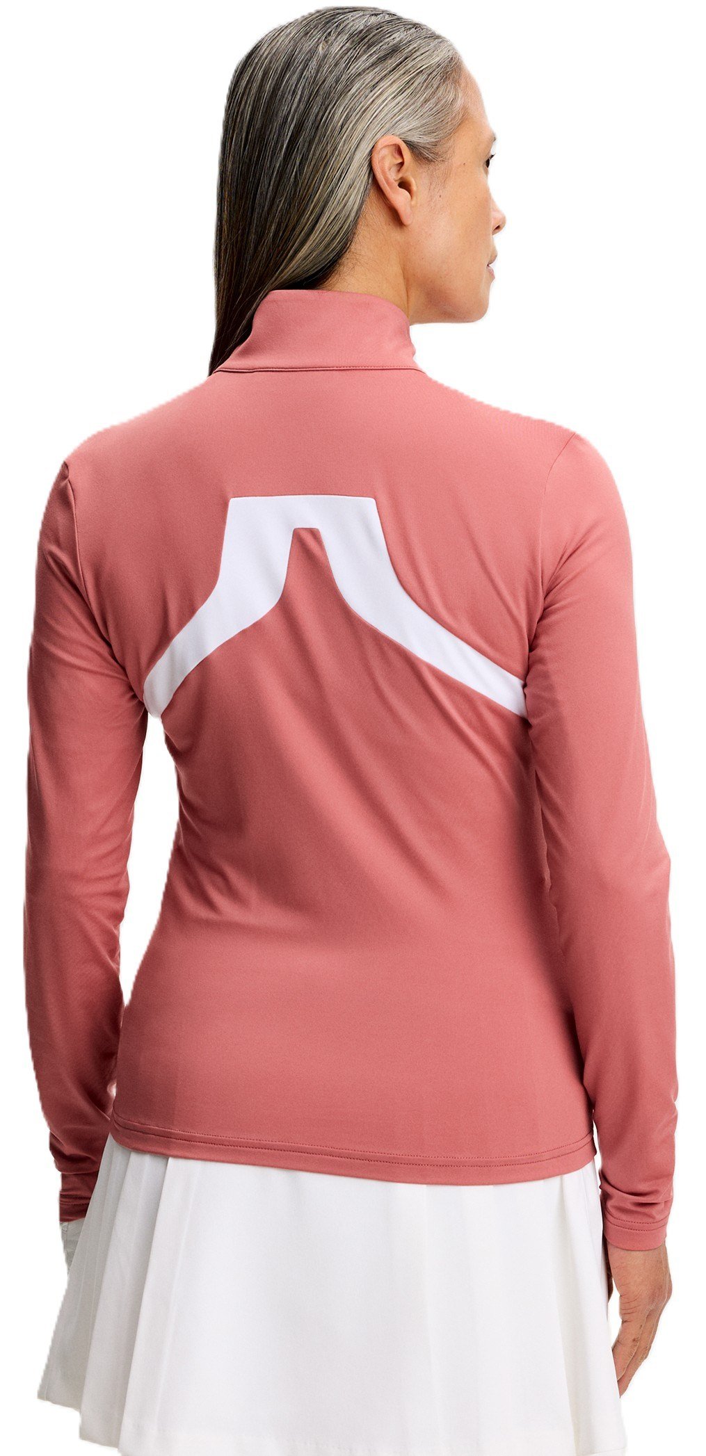 J.Lindeberg Janice Mid Layer dámska mikina, withered rose