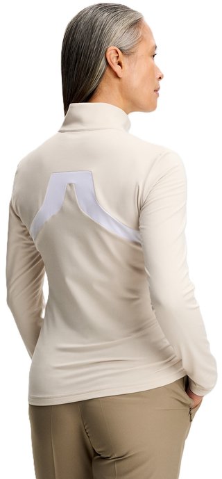 J.Lindeberg Janice Mid Layer dámska mikina, moonbeam
