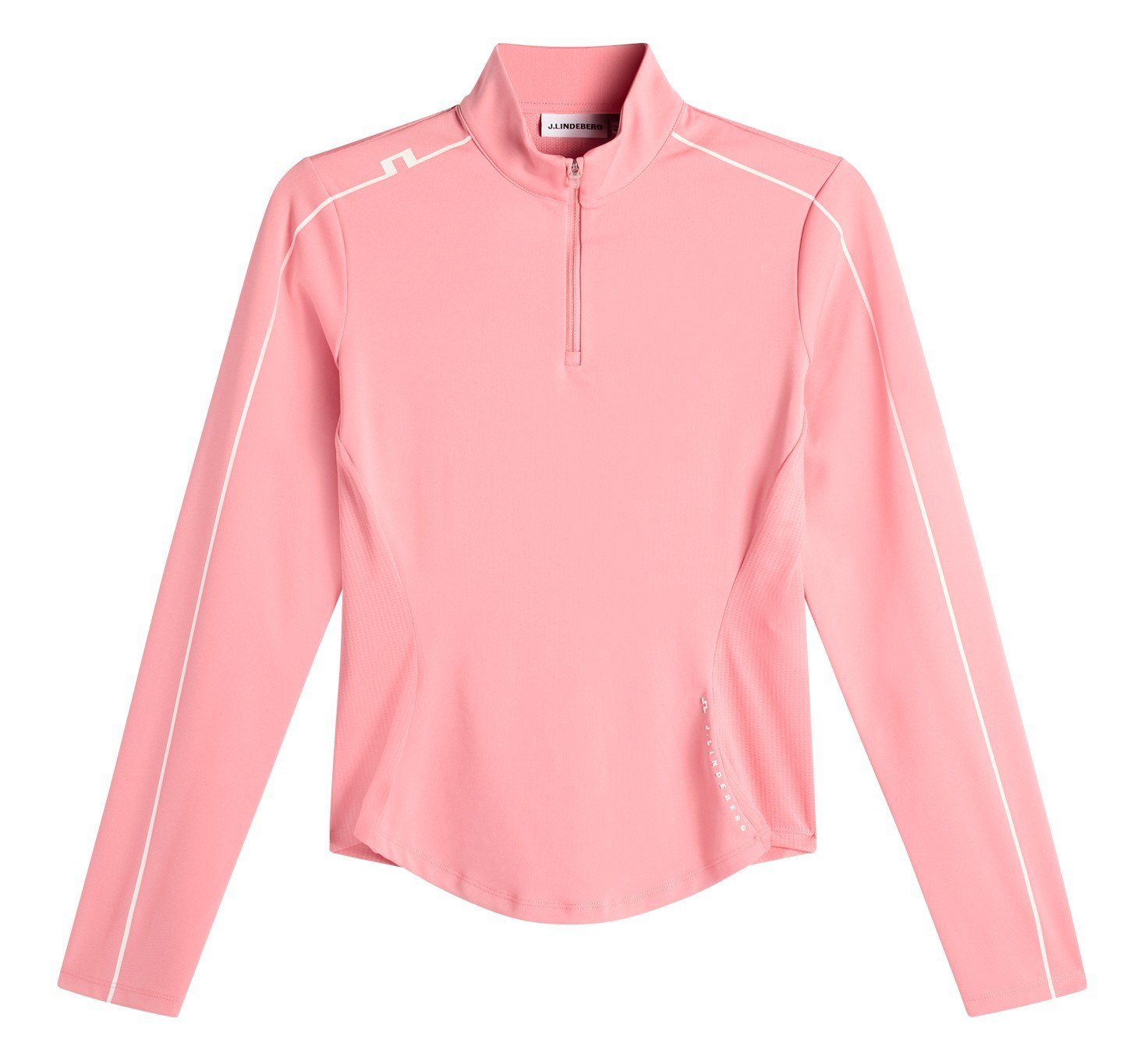 J.Lindeberg Adiola Quarter Zip Mid Layer dámska mikina, flamingo plume