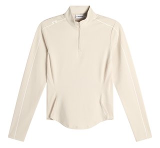J.Lindeberg Adiola Quarter Zip Mid Layer dámska mikina, moonbeam
