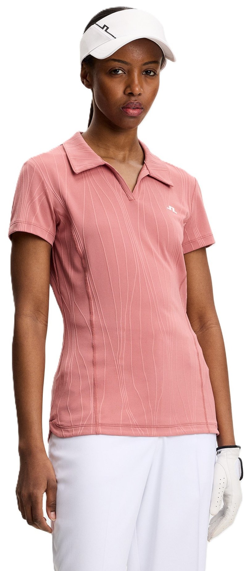 J.Lindeberg Marlie dámske polo, withered rose