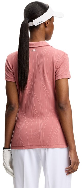J.Lindeberg Marlie dámske polo, withered rose