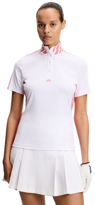 J.Lindeberg Pip dámske polo, biele