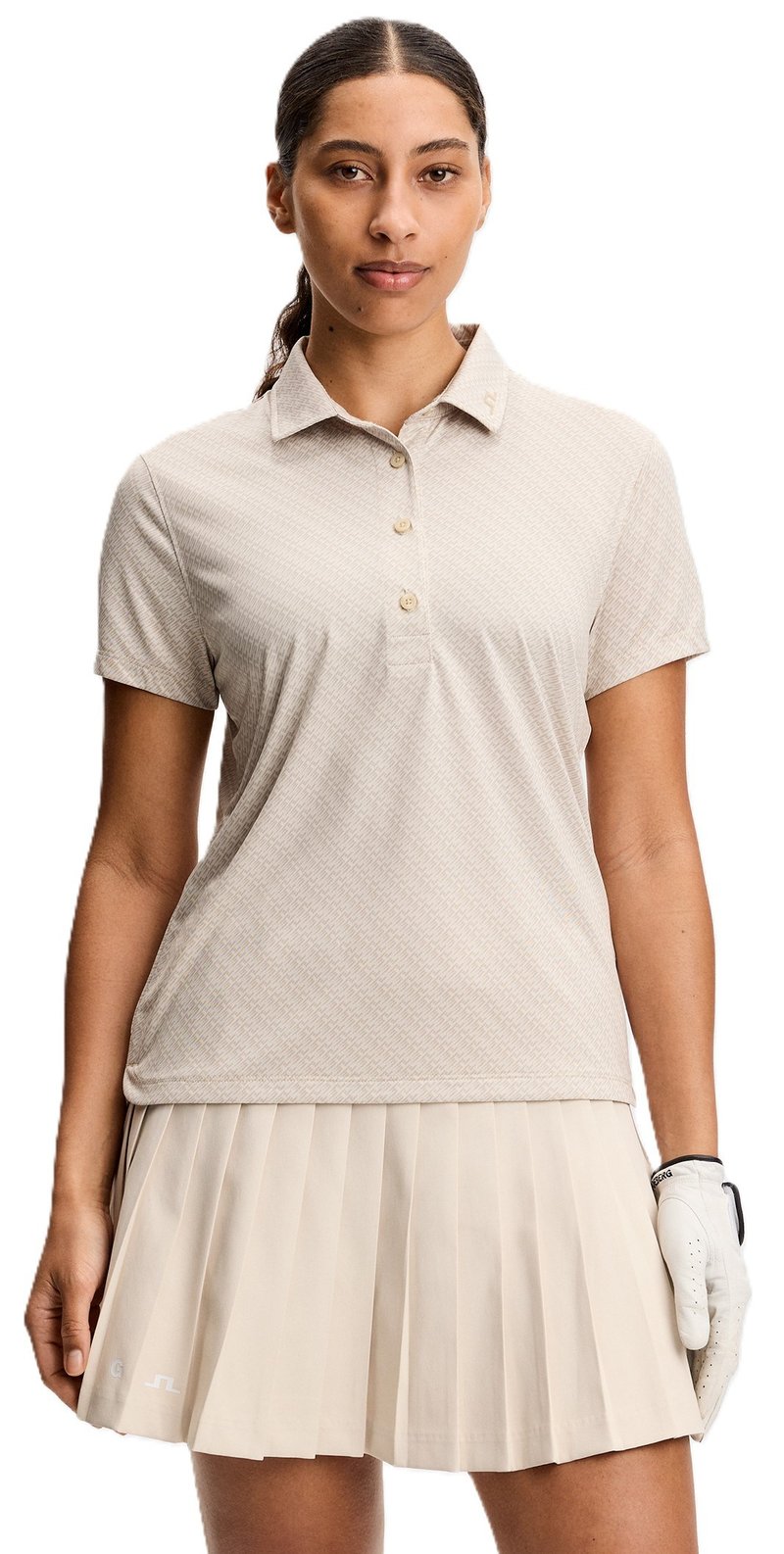 J.Lindeberg Caitlyn dámske polo, flight bridge moonbeam