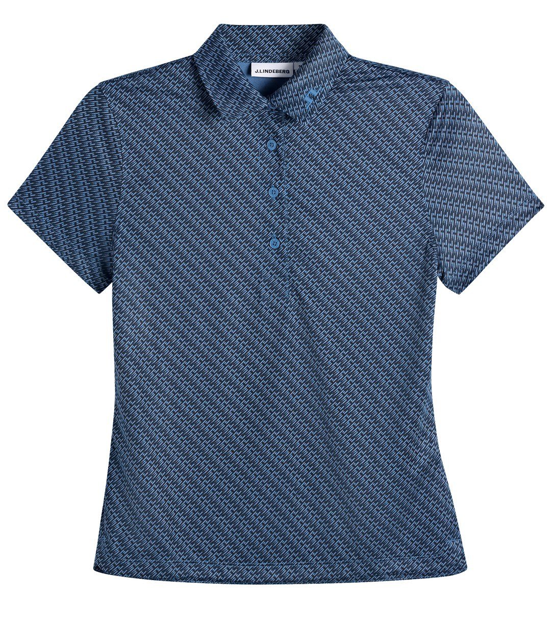 J.Lindeberg Caitlyn dámske polo, flight bridge navy fed
