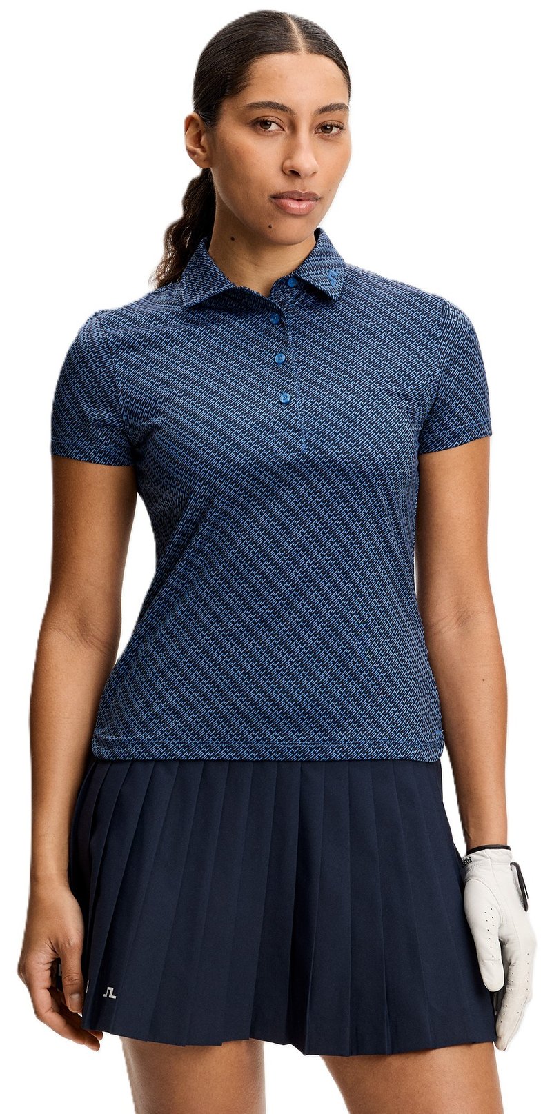 J.Lindeberg Caitlyn dámske polo, flight bridge navy fed