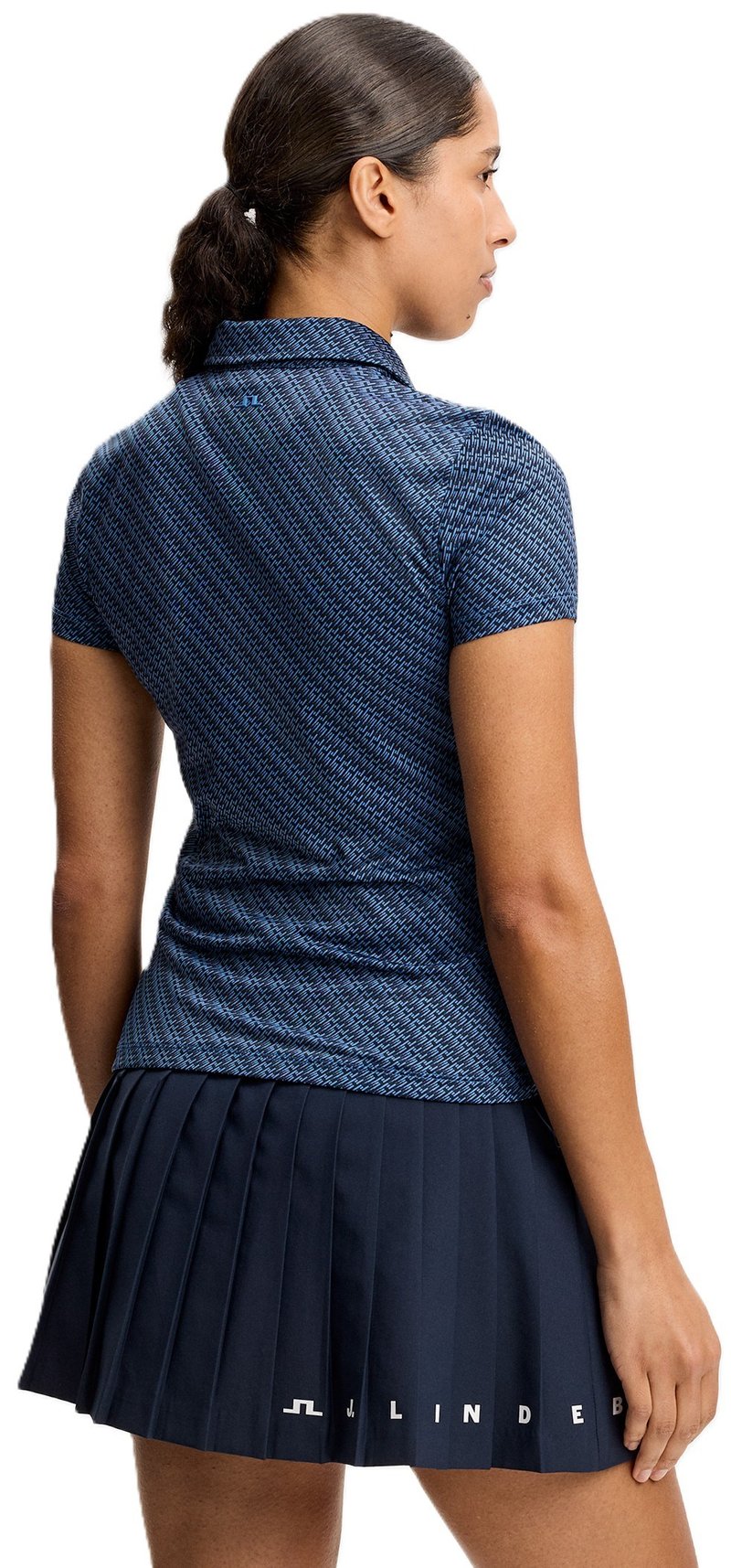 J.Lindeberg Caitlyn dámske polo, flight bridge navy fed