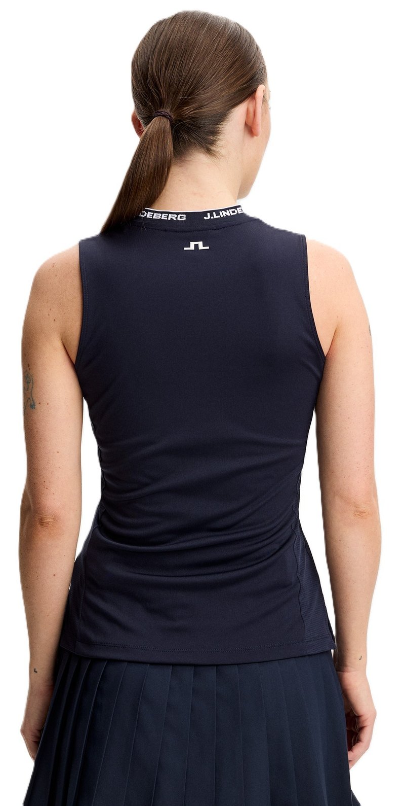 J.Lindeberg Leya Sleeveless dámske polo, JL Navy
