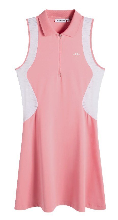 J.Lindeberg Krissi dámske šaty, flamingo plume