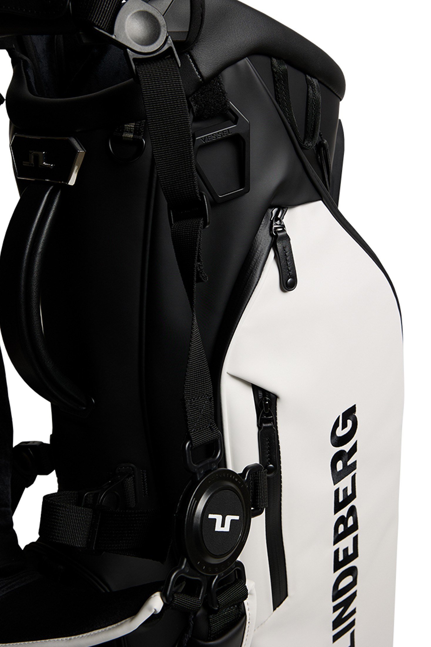 J.Lindeberg Play stand bag, čierny