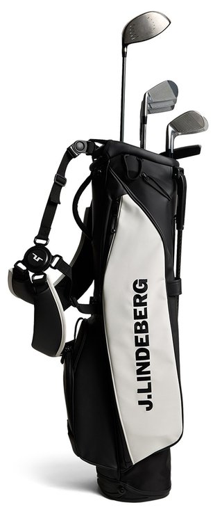 J.Lindeberg Sunday Golf stand bag, čierny
