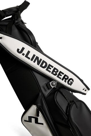 J.Lindeberg Sunday Golf stand bag, čierny