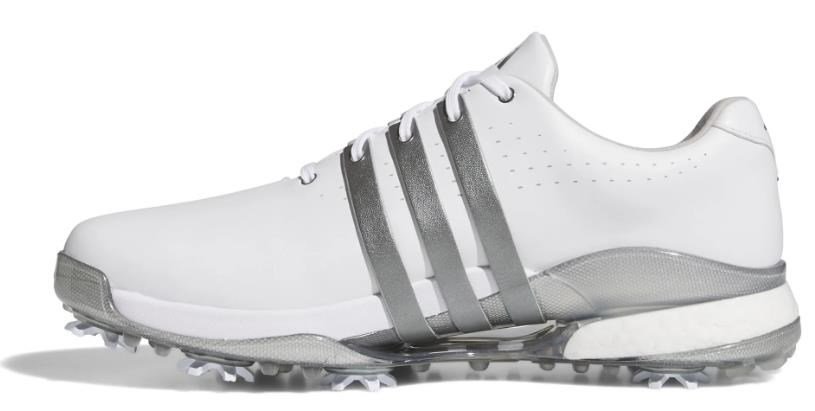 Adidas Tour360 24 pánske golfové topánky, bielo/šedé
