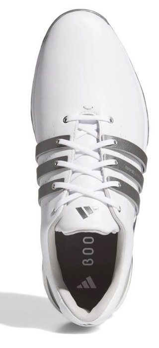 Adidas Tour360 24 pánske golfové topánky, bielo/šedé