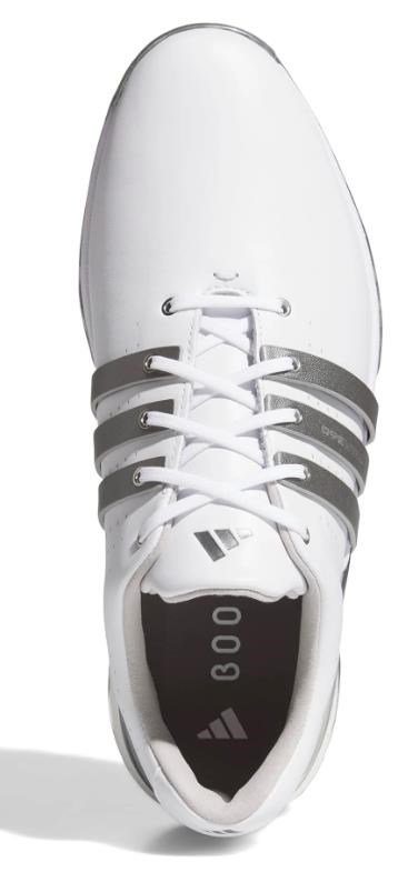 Adidas Tour360 24 pánske golfové topánky, bielo/šedé