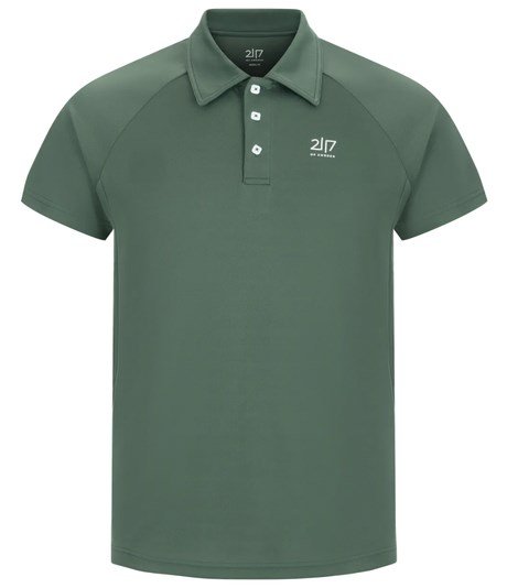 2117 of Sweden Fröseke Technical Pique pánske polo, forest green