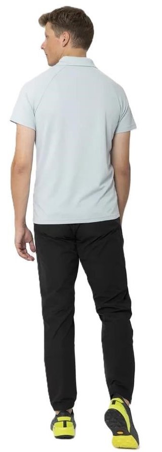 2117 of Sweden Fröseke Technical Pique pánske polo, pearl blue