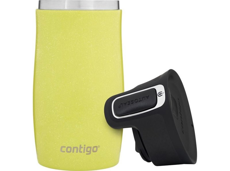 Contigo Contigo West Loop Mini Travel Mug 300 ml, limelight, žltá