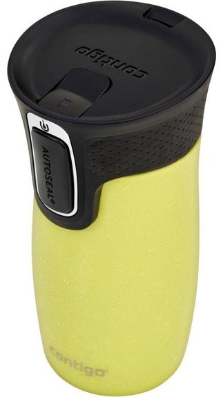 Contigo Contigo West Loop Mini Travel Mug 300 ml, limelight, žltá