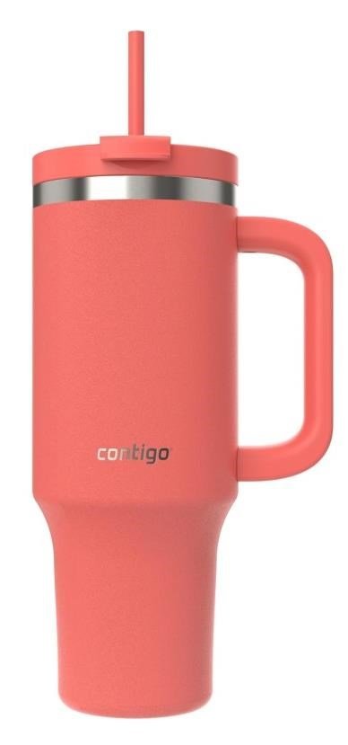 Contigo Thermalock Tumbler termohrnček 1200 ml, koralová