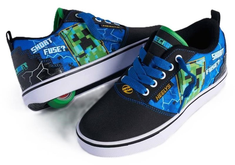 Heelys Minecraft Kama HE04212102 golfové boty, bielo/čierno/zelené