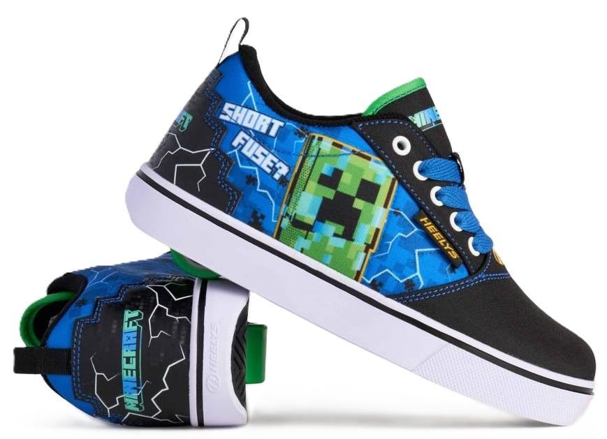 Heelys Minecraft Kama HE04212102 golfové boty, bielo/čierno/zelené