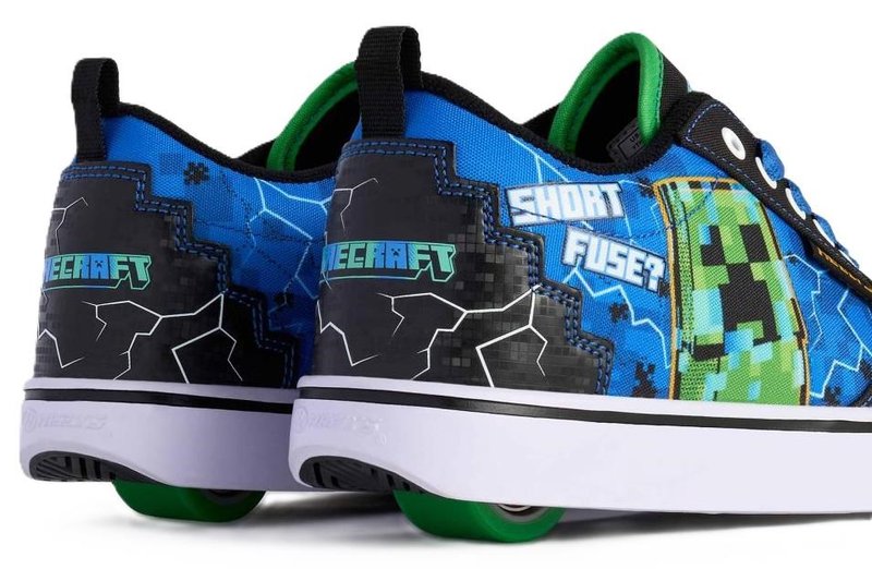 Heelys Minecraft Kama HE04212102 golfové boty, bielo/čierno/zelené