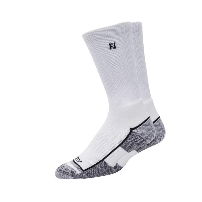 FootJoy ProDry Crew pánske ponožky, biele