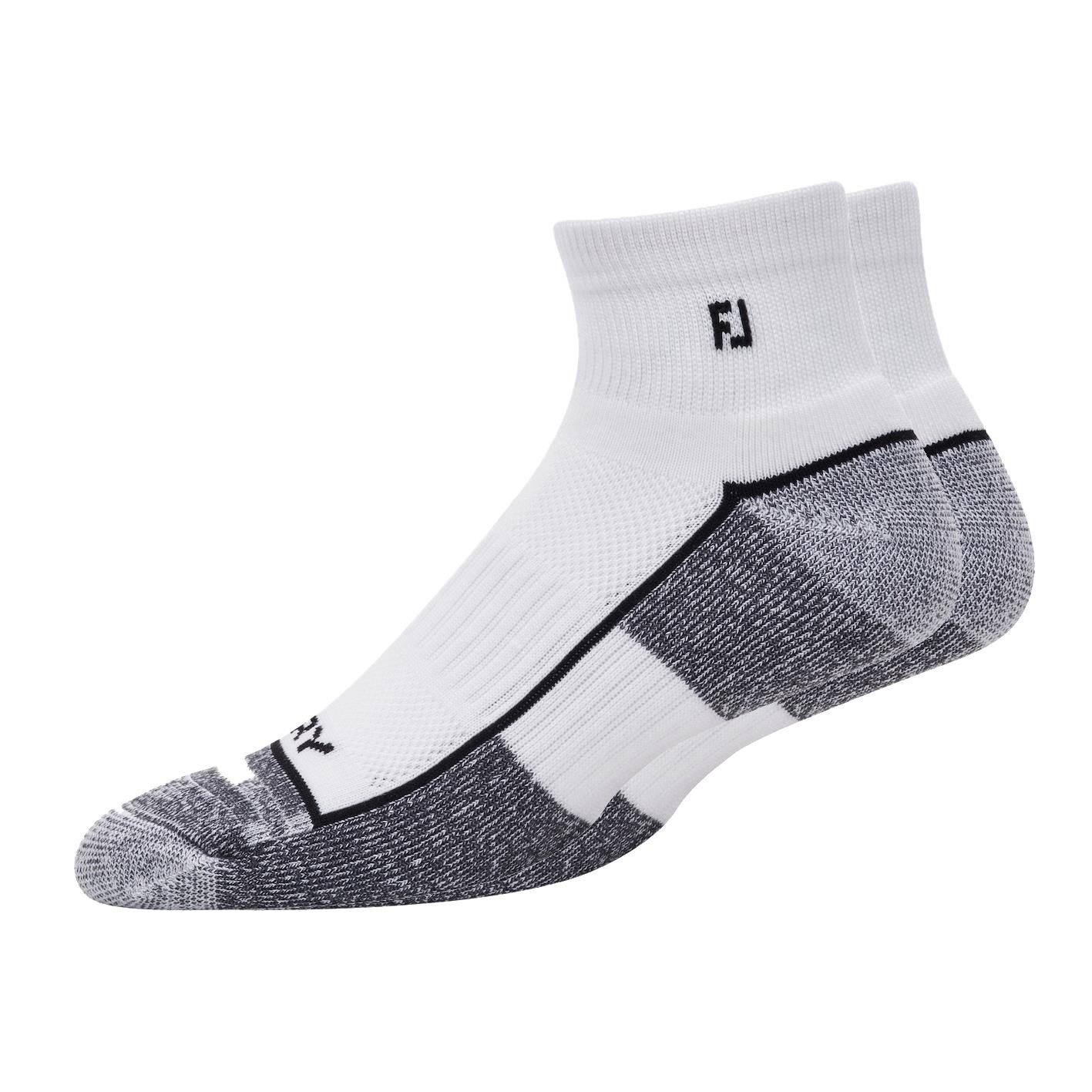 FootJoy ProDry Quarter pánske ponožky, biele