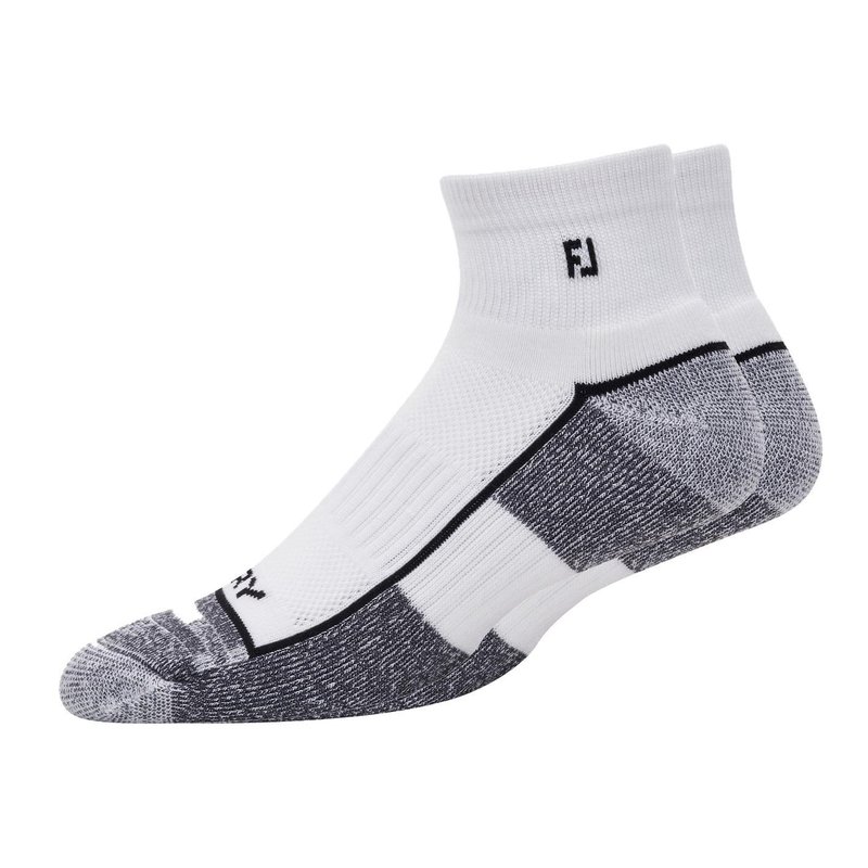 FootJoy ProDry Quarter pánske ponožky, biele