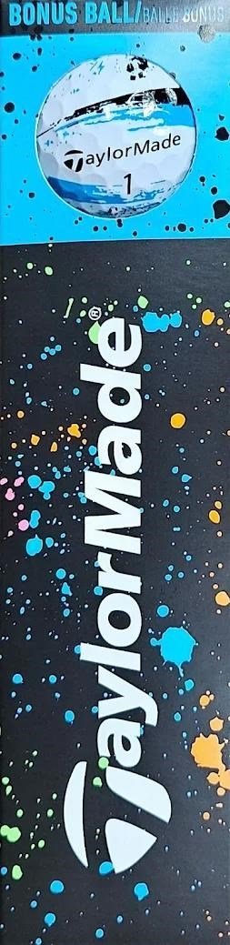 TaylorMade SpeedSoft Ink golfové loptičky, mix farieb (modrá, zelená, oranžová, ružová)
