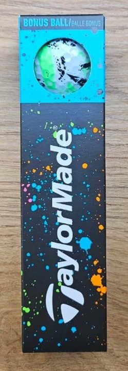 TaylorMade SpeedSoft Ink golfové loptičky, mix farieb (modrá, zelená, oranžová, ružová)