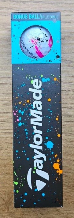 TaylorMade SpeedSoft Ink golfové loptičky, mix farieb (modrá, zelená, oranžová, ružová)