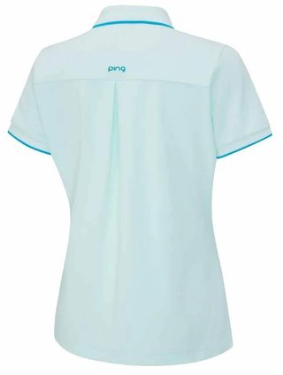 PING Viviana Tipped dámske polo, seaspray