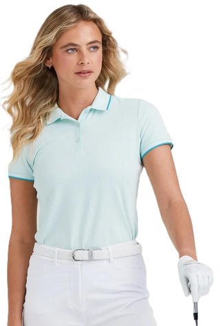 PING Viviana Tipped dámske polo, seaspray