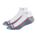 FootJoy ProDry Sport ponožky, biela/červená/navy
