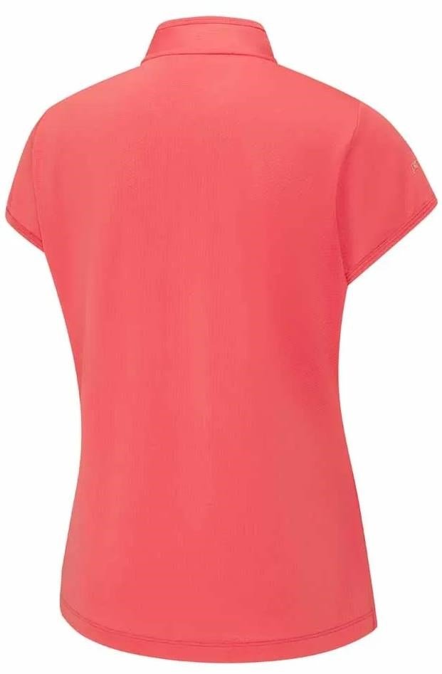 PING Evetta Jacquard dámske polo, paradise pink