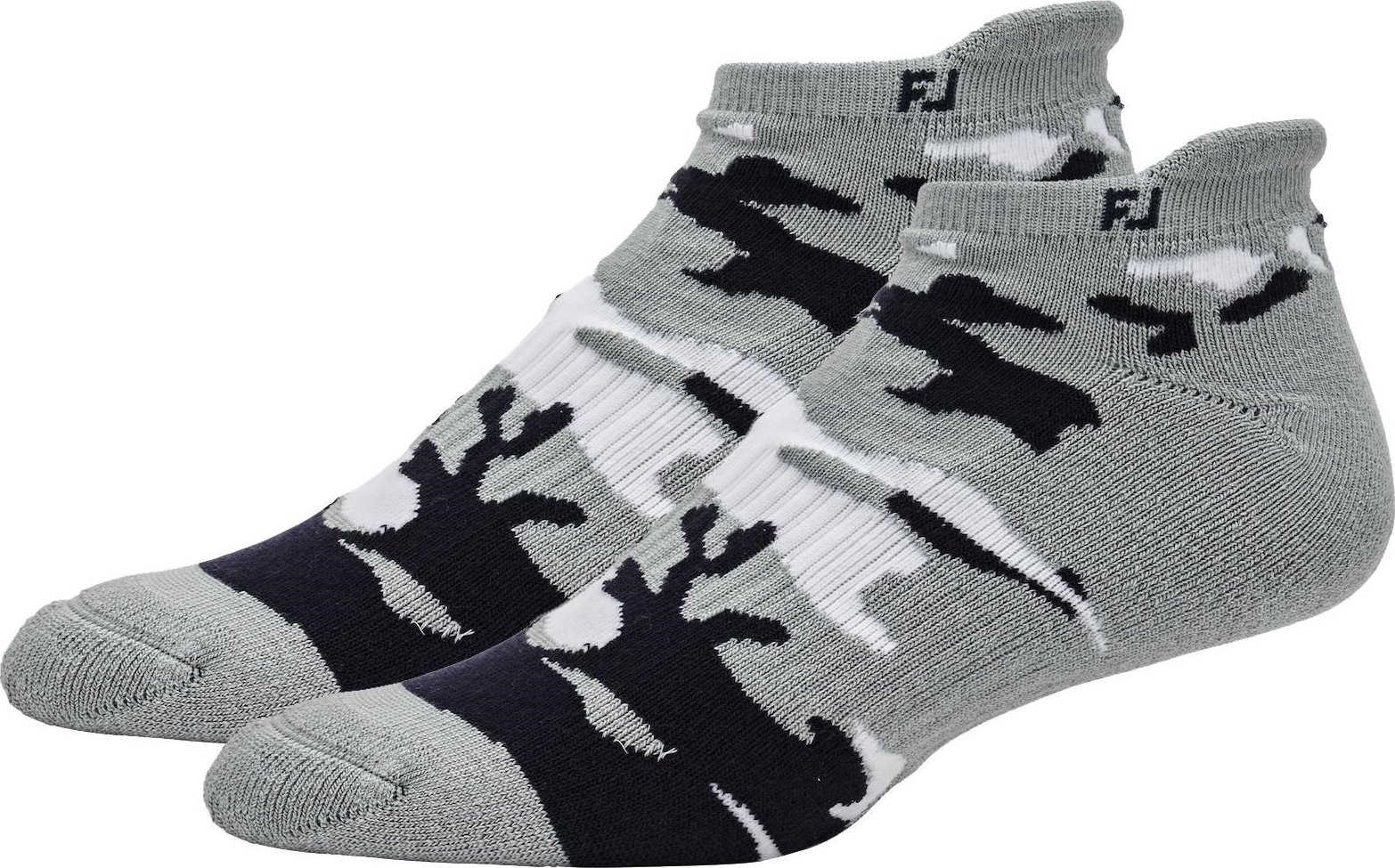 FootJoy ProDry Roll-Tab pánske ponožky, šedá camo
