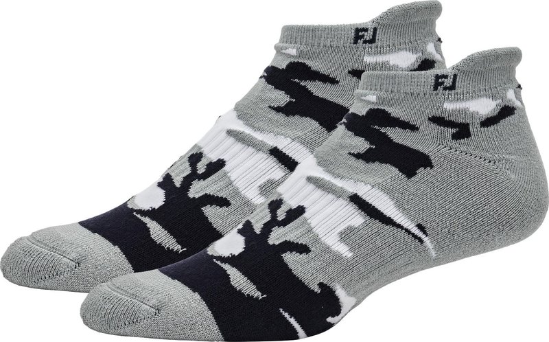 FootJoy ProDry Roll-Tab pánske ponožky, šedá camo