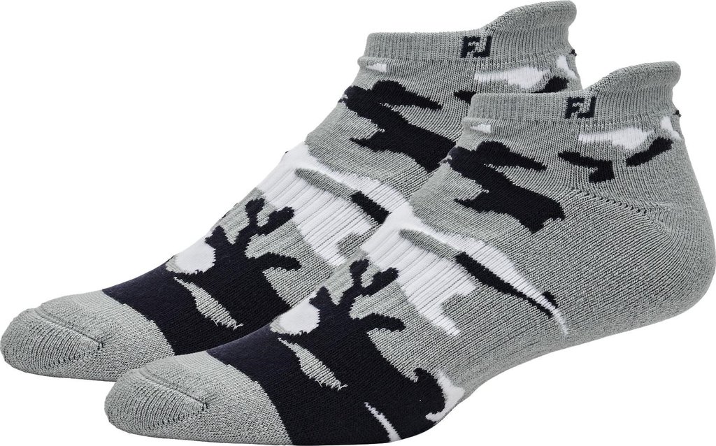 FootJoy ProDry Roll-Tab pánske ponožky, šedá camo