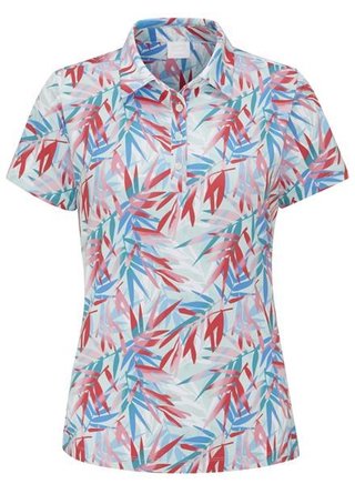 PING Aeria Printed dámske polo, tropic retreat