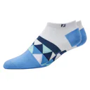 FootJoy ProDry Lightweight Low-Cut Fashion dámske ponožky, bielo/modré/navy