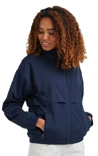 PING Inga Lightweight dámska bunda do vetra a dažďa, navy