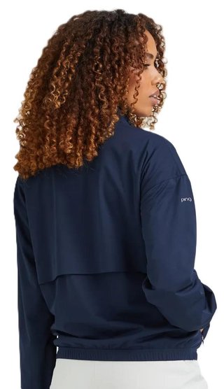 PING Inga Lightweight dámska bunda do vetra a dažďa, navy