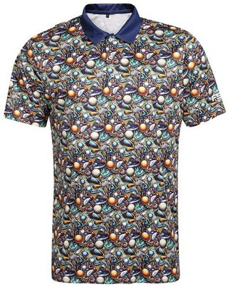 Fashion Sports Wear Bergen pánske polo, navy/green