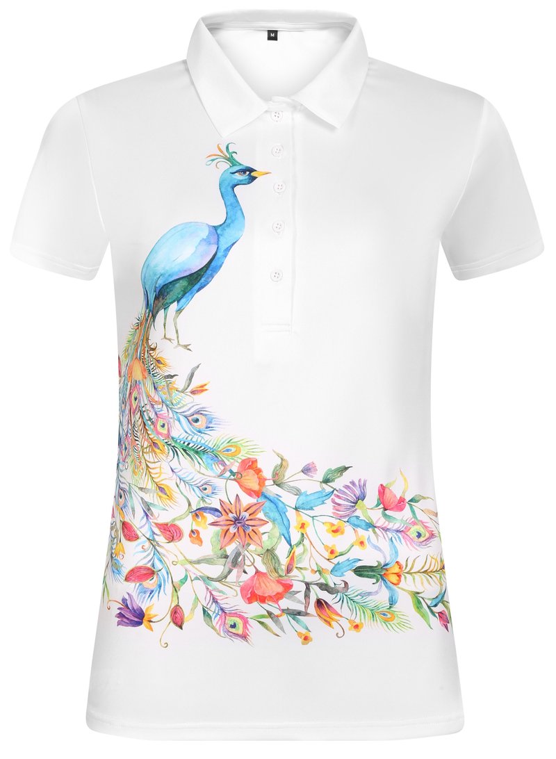 Fashion Sports Wear Valencia dámske polo, biele