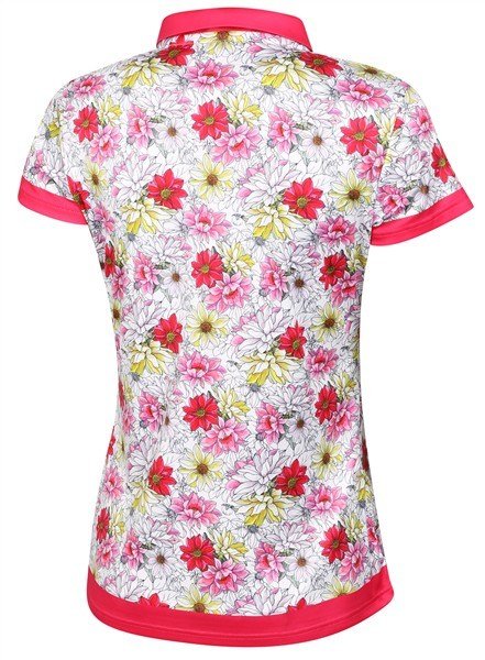 Fashion Sports Wear Luanda dámske polo, bielo/červené
